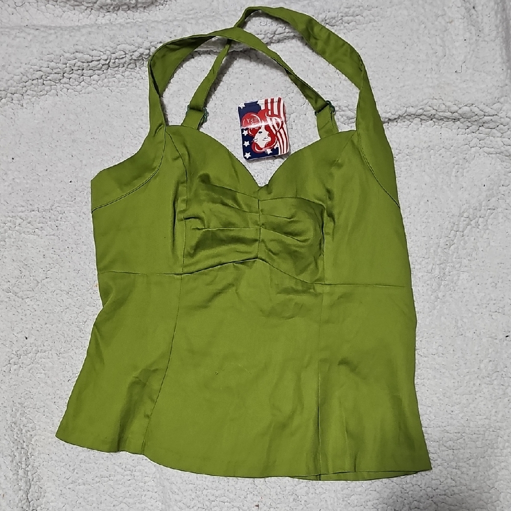 Pinup Girl Cross Back Top